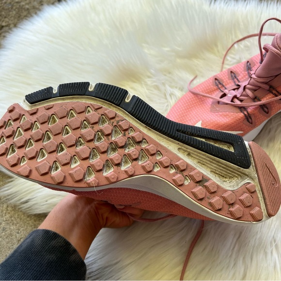 Nike Mauve Pink Lace Up Sneakers - Picture 4 of 5